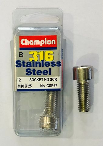*M10x 25 SOCKET HEAD SCREWS