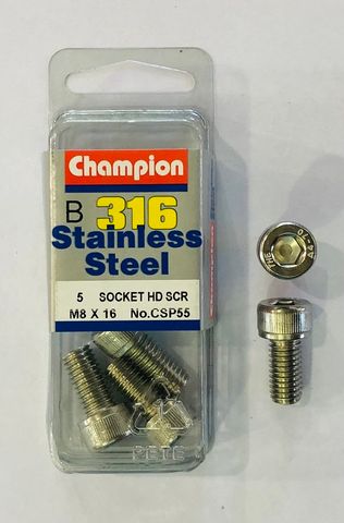 *M8 x 16 SOCKET HEAD SCREWS