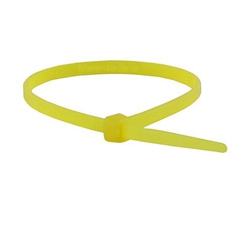 CABLE TIES 200MM X 4.8MM  YELLOW