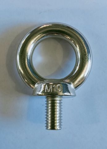 EYE BOLT COLLARED M10 SS316