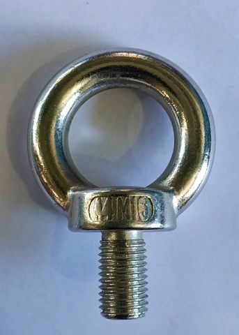 Stainless Steel Long Shank Eyebolt M10 (10mm x 50mm Threaded Eye Bolt Marine)