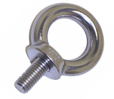 EYE BOLT COLLARED M6 SS316