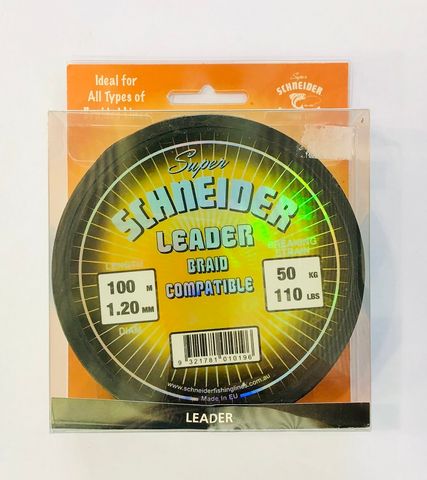 SCHNEIDER LEADER LINE 110LBx100M (GREEN)