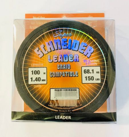 SCHNEIDER LEADER LINE 150LBx100M (GREEN)