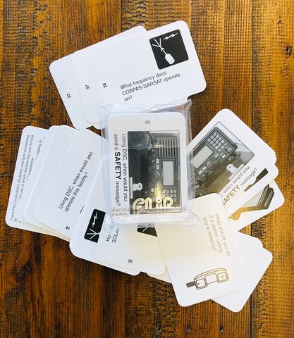 FLIPCARDS - MARINE RADIO