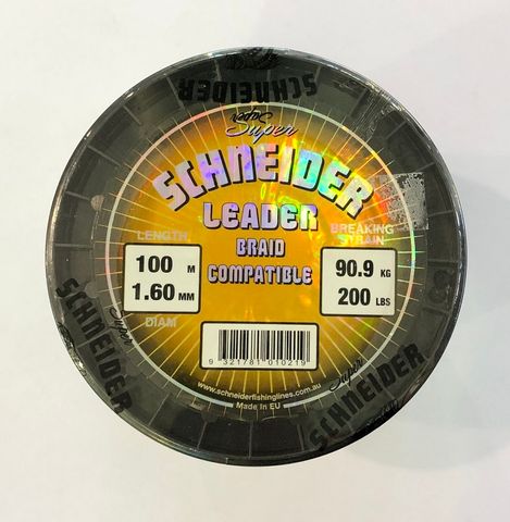 SCHNEIDER LEADER LINE 200LBx100M (GREEN)