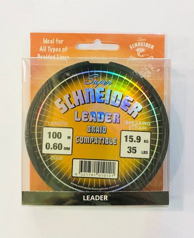 SCHNEIDER LEADER LINE 35LBx100M (GREEN)