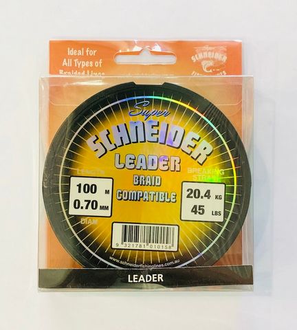 SCHNEIDER LEADER LINE 45LBx100M (GREEN)