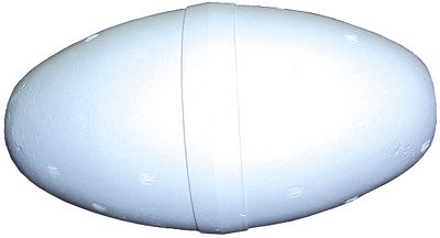 300MM X 152MM FOOTBALL POLY FLOAT