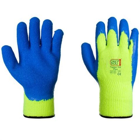 COLD FIGHTER FREEZER GLOVES YELL/BLUE