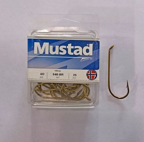 6/0 - 540 HOLLOW POINT MUSTAD VIKING