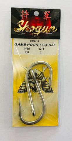 8/0 S/S SHOGUN GAME HOOK 7734