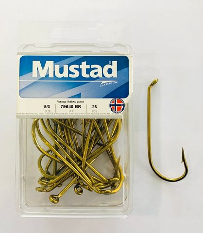 9/0 - 79640 HOLLOW POINT MUSTAD VIKING