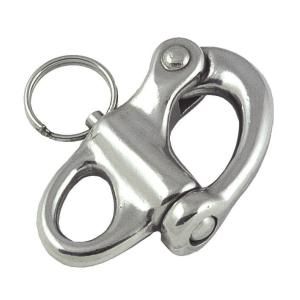 SNAP SHACKLE FIXED EYE 20*45*70MM SS316
