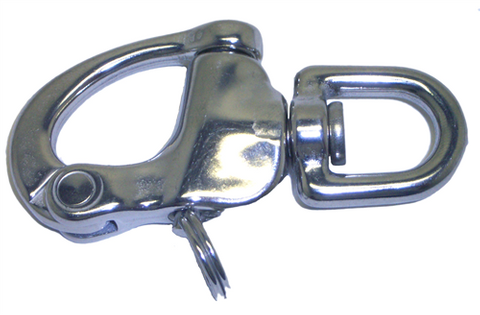 SNAP SHACKLE SWIVEL EYE 12*33*69MM SS316