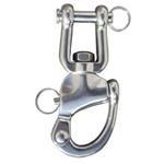 SNAP SHACKLE SWIVEL JAW 12*33*73MM SS316