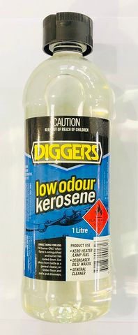 DIGGERS LOW ODOUR KEROSENE 1 LTR