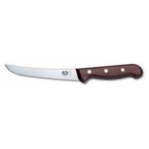 VICTORINOX CURVED WIDE 15CM BLADE WOODEN