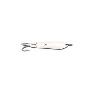 LURE SMITHS JIG C/W HOOK - WHITE