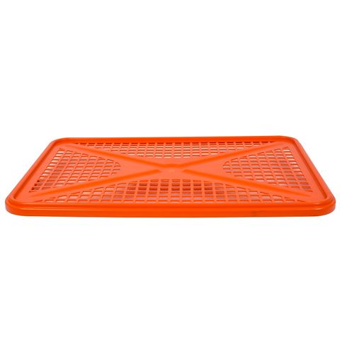 LUG BOX LID VENTED ORANGE