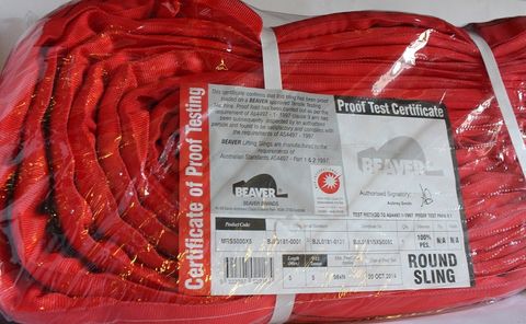 MEGA ROUND SLING 5000 KG X 5 MTR
