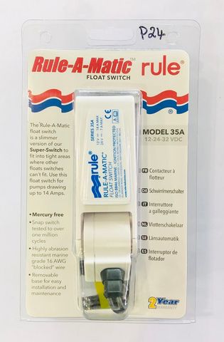 RULE-A-MATIC FLOAT SWITCH 14AMP