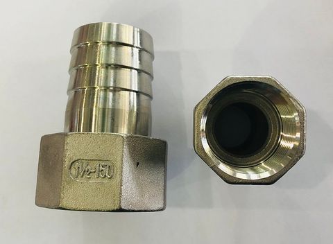 S/S 316 FEMALE HOSETAIL 1/2"