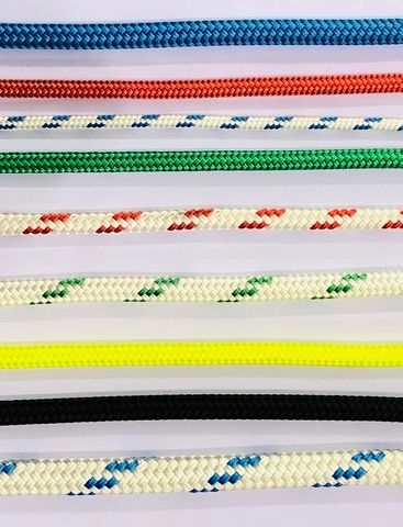 10MM D/BRAID SOLID FLURO - PER METRE