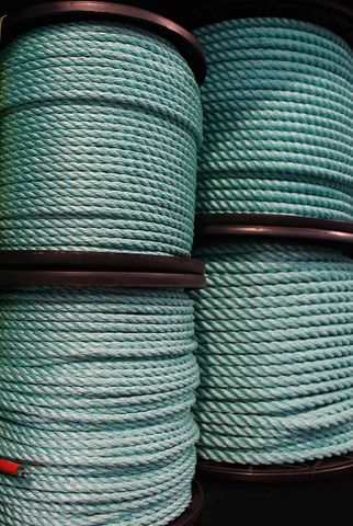 5mm SEAGREEN ROPE - PER MTR