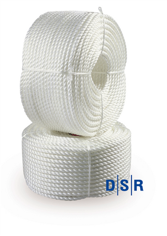 28mm SILVER ROPE - PER MTR