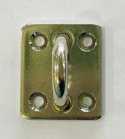 SADDLE 8MM S/S EYE PLATE