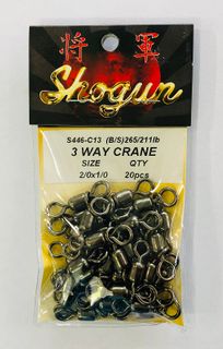 3 WAY CRANE SWIVEL 2/0X1/0 BS 265/211LB