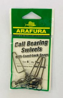 200LB COASTAL SNAP W/ B/B SWIVEL