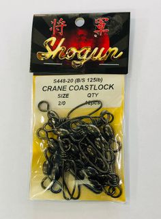 125lb COASTAL SNAP W/ CRANE SWIVEL 2/0