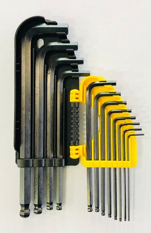 TROJAN 8PC METRIC ALLEN KEY SET