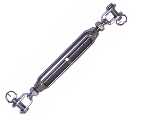 S/S TURNBUCKLE OPEN BODY 5MM JAW JAW