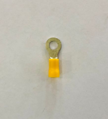 TERMINAL RING YELLOW 6MM