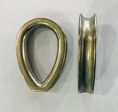 THIMBLES 8MM SS316 CAST (SAILMAKERS)