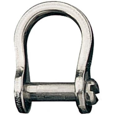 BOW SHACKLE 3MM - SLOT PIN PL B/S 280KG