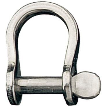 BOW SHACKLE 6.4MM PL B/S 1400KG
