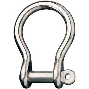 BOW SHACKLE 9.5MM PL B/S 4500kg