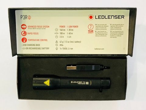 *LED LENSER P3 TORCH RECHARGEABLE