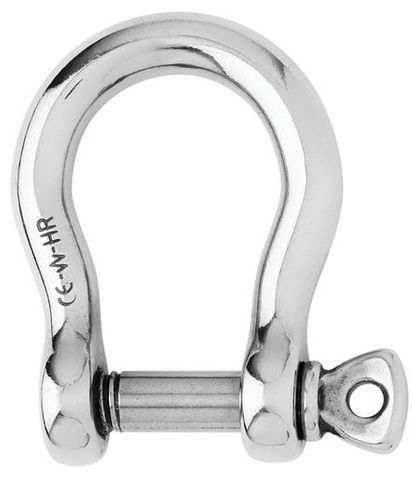 HR BOW SHACKLE 14MM WL 5120KG (BS 12T)