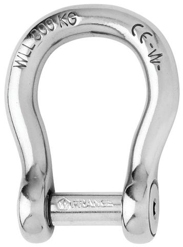 WICHARD BOW SHACKLE 12MM ALLEN KEY PIN