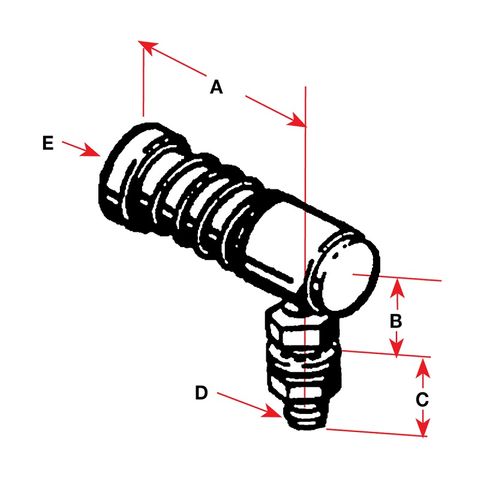 BALL JOINT 1/4 (SUITS SERIES 30 MORSE)
