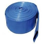 HOSE PVC LAYFLAT LIGHT DUTY BLUE 76MM