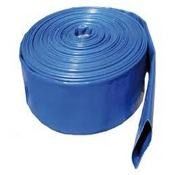 HOSE PVC LAYFLAT LIGHT DUTY BLUE 102MM