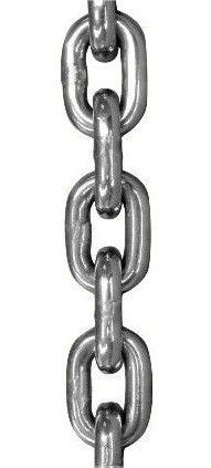 8MM STAINLESS CHAIN SHORT LINK GR 316