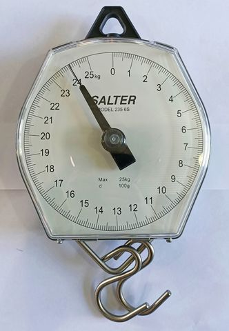 SALTER HANGING SCALES 25KG