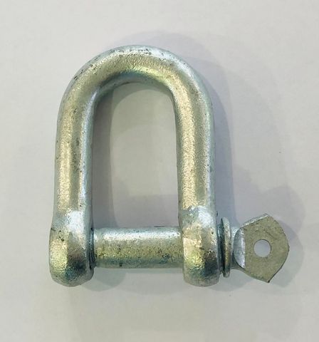 SHACKLE COMMERCIAL DEE GALVANISED 6MM